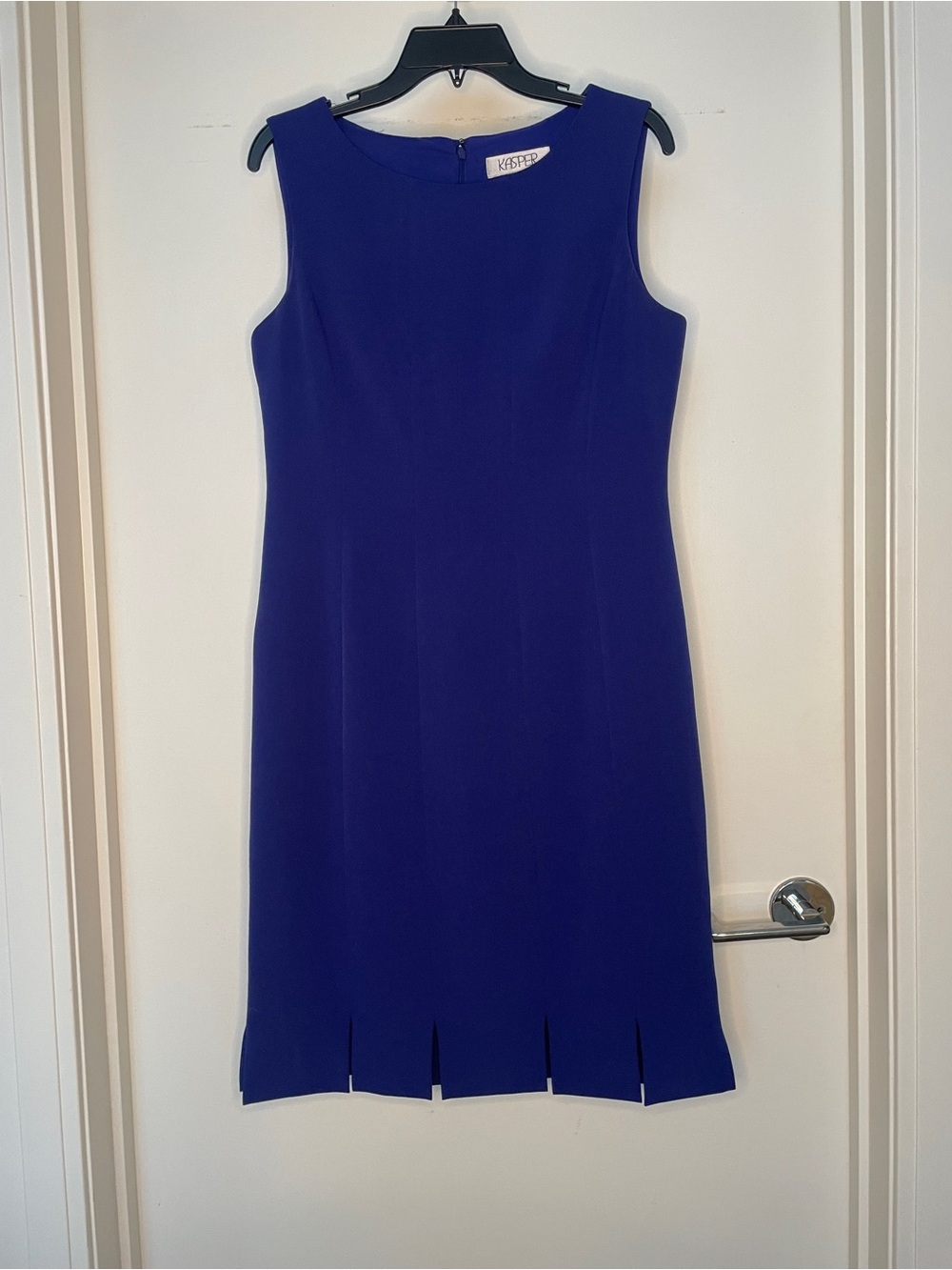 Jasper Sleeveless Royal Blue Sheath Dress